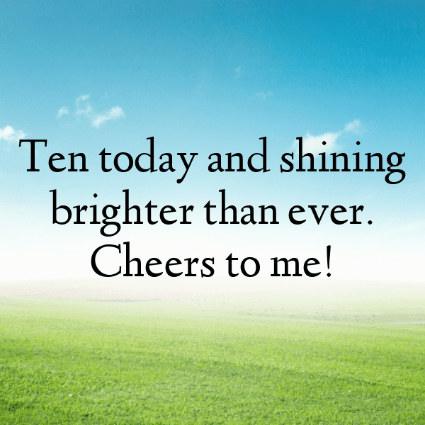 10th Birthday Captions Photo For Instagram-aFZVad