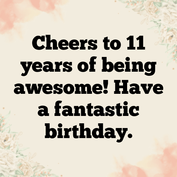 11th Birthday Captions Image For Instagram-0CVBLS