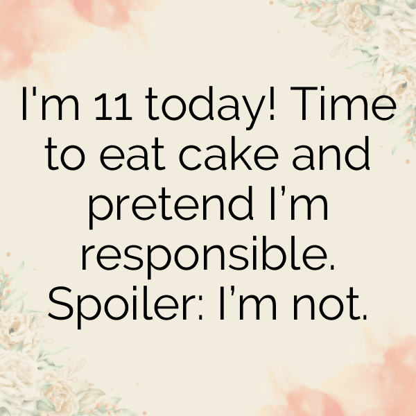 11th Birthday Captions Image For Instagram-aGCyZD