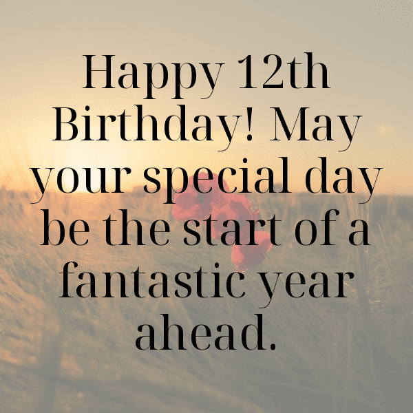 12th Birthday Captions Photo For Instagram-9LS2tD
