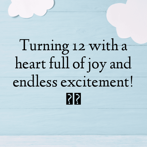 12th Birthday Captions Photo For Instagram-NNmKbI