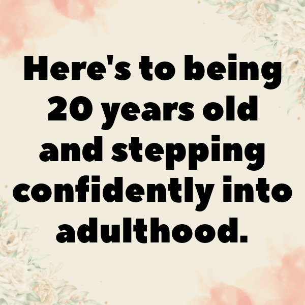 20th Birthday Captions Photo For Instagram-E7rKgU