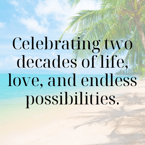 20th Birthday Captions Photo For Instagram-IkimeV