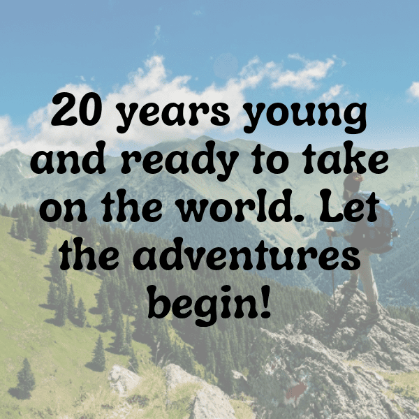 20th Birthday Captions Photo For Instagram-qXk4A2