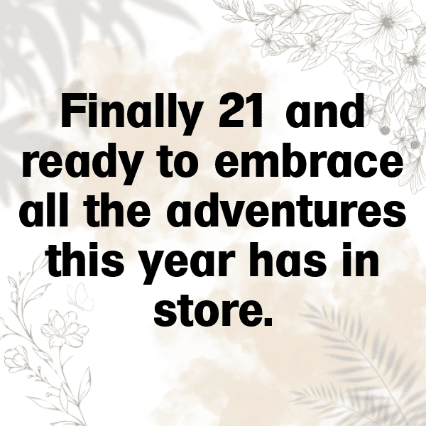 21st Birthday Captions Image For Instagram-AiPikF