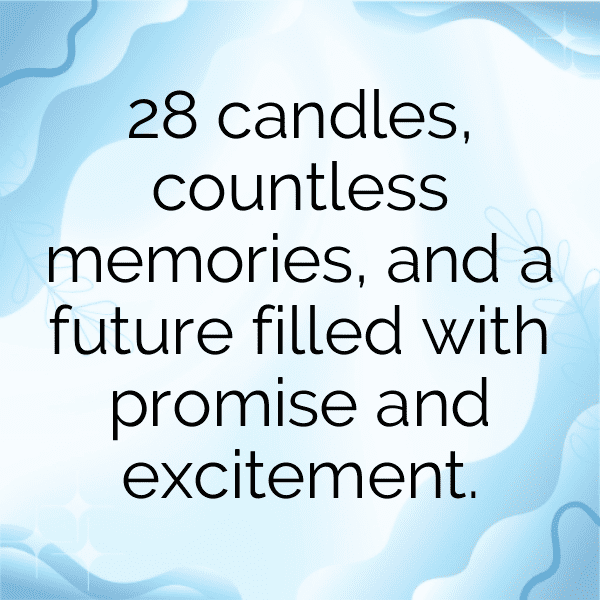 28th Birthday Captions Photo For Instagram-538yig