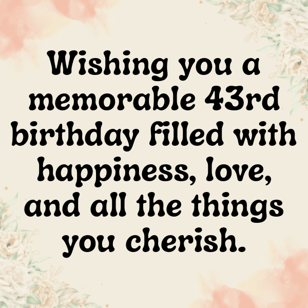 43rd Birthday Captions Photo For Instagram-ghKzPv