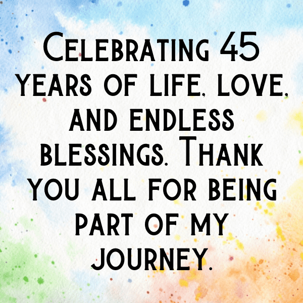 45th Birthday Captions Image For Instagram-vN5nCD