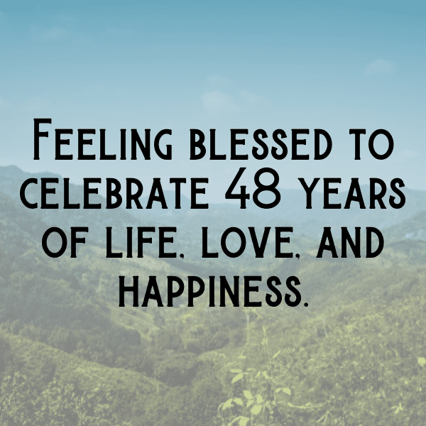 48th Birthday Captions Photo For Instagram-eoFdTN