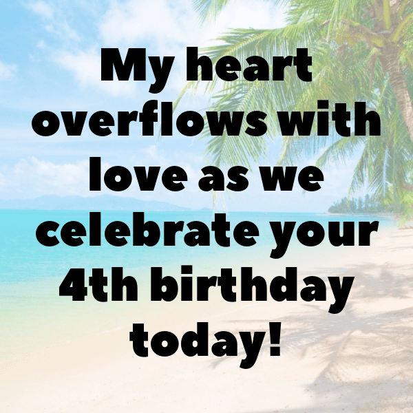 4th Birthday Captions Image For Instagram-APmPxf