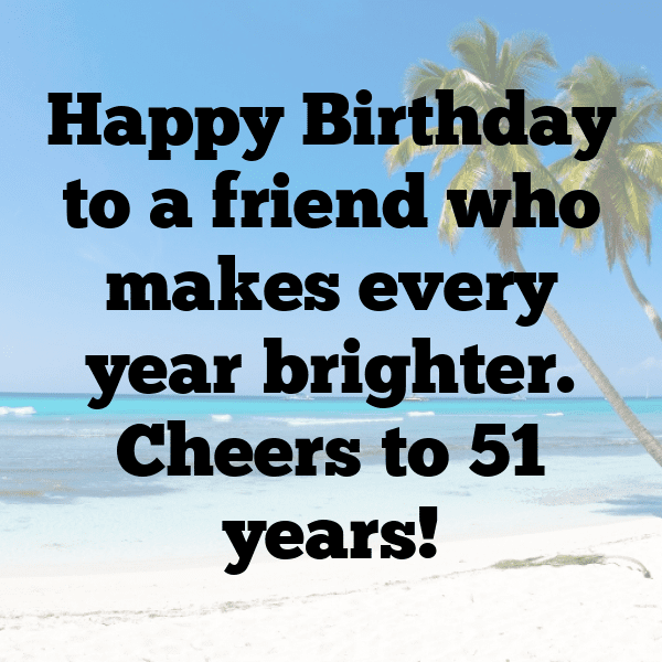 51st Birthday Captions Photo For Instagram-xeKX6d