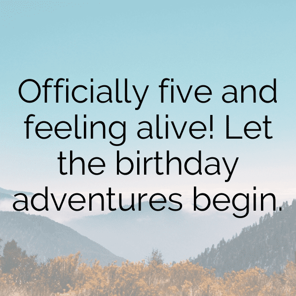 5th Birthday Captions Photo For Instagram-GXGYl2