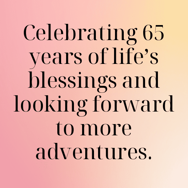 65th Birthday Captions Photo For Instagram-1RXABA