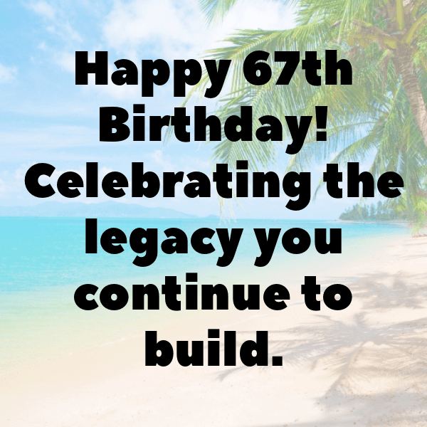 67th Birthday Captions Photo For Instagram-XPZBgV