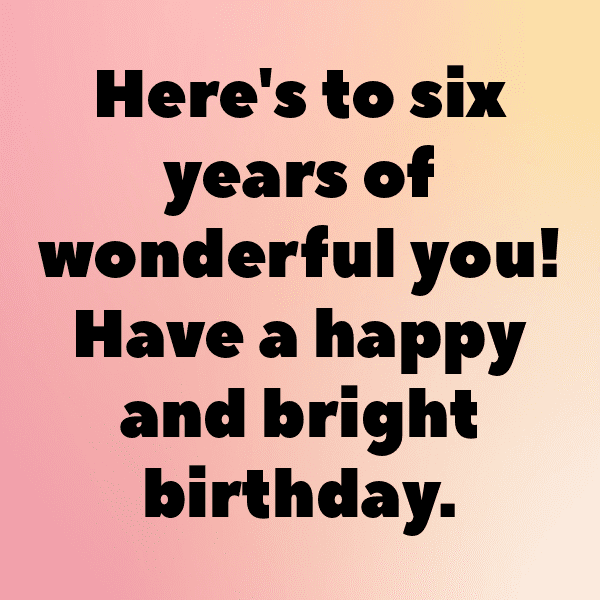 6th Birthday Captions Image For Instagram-VfLFUN