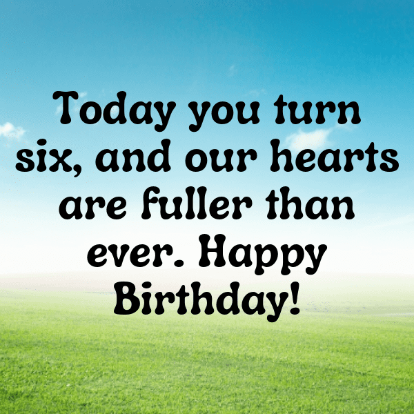 6th Birthday Captions Image For Instagram-wsFZ7O