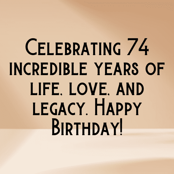 74th Birthday Captions Image For Instagram-2OH3UL