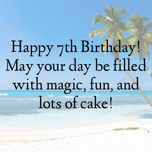 7th Birthday Captions Photo For Instagram-SrGH5o