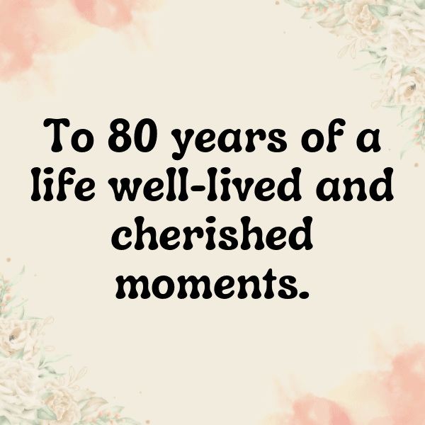 80th Birthday Captions Photo For Instagram-yDQnMA