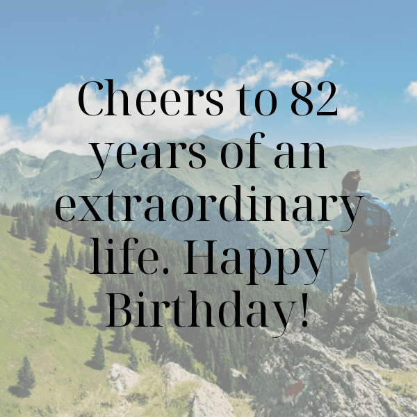 82nd Birthday Captions Image For Instagram-htIK9U