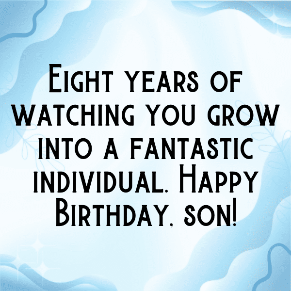 8th Birthday Captions Photo For Instagram-e8kkny