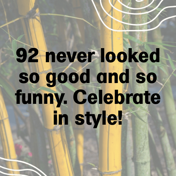 92nd Birthday Captions Image For Instagram-tKDFjc