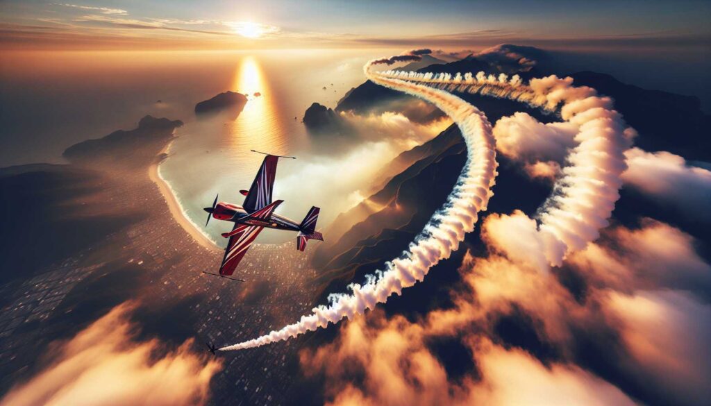 aerobatic flying captions for instagram - featured image