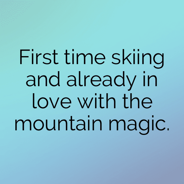 Alpine Skiing Captions Image for Instagram-s55US2