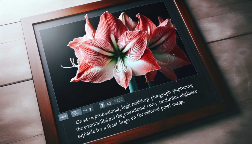 amaryllis captions for instagram - featured image