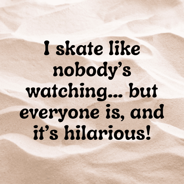 Artistic Roller Skating Captions Image for Instagram-fyjOBJ