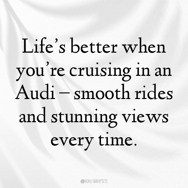 Audi A4 Captions Image for Instagram-zPWk0Q