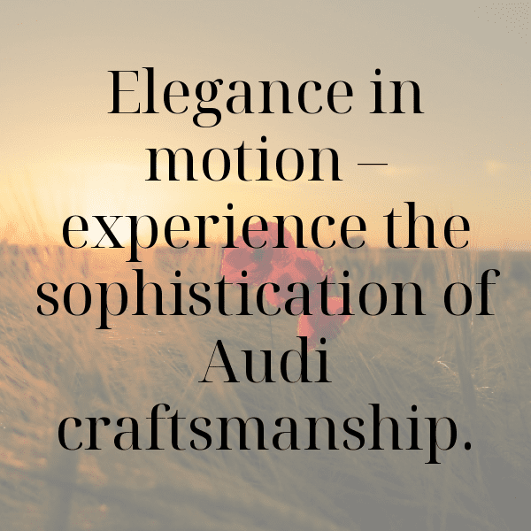 Audi A4 Captions Photo for Instagram-KHWLhw