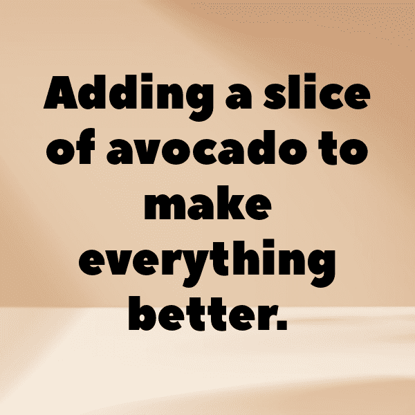 Avocado Captions Image For Instagram-akD9w4