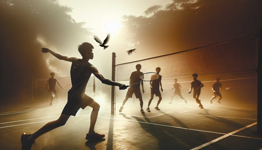 badminton captions for instagram - featured image