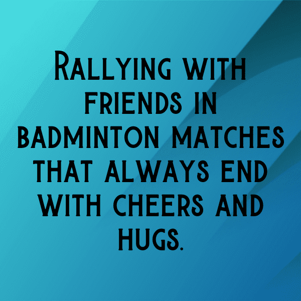 Badminton Captions Image for Instagram-YAeMTG