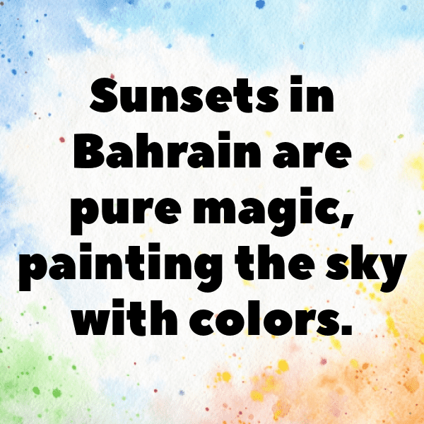 Bahrain Captions Image For Instagram-mW2PP4