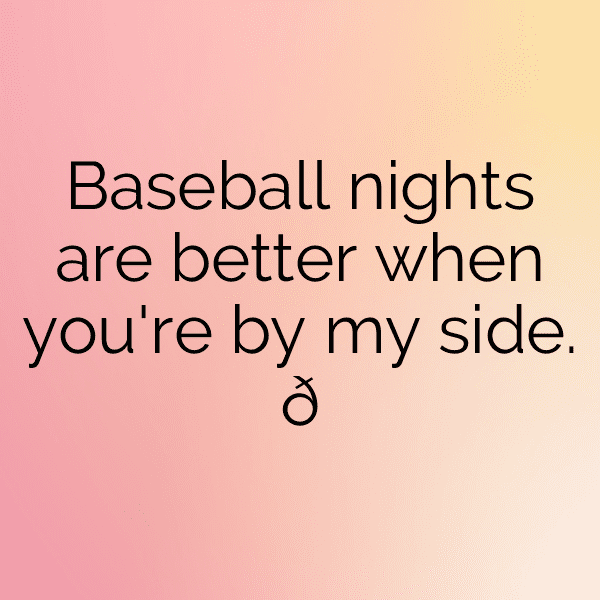 Baseball Captions Photo for Instagram-JCKBte