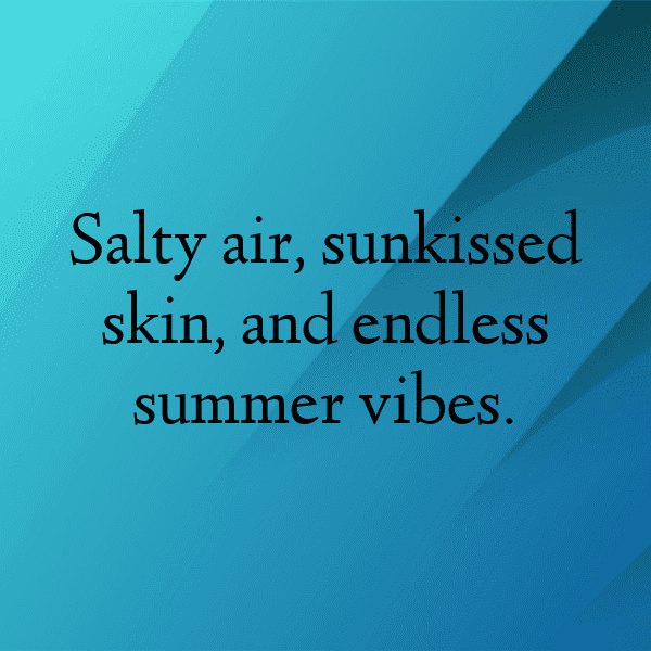 Beach Day Captions Image for Instagram-K4X1Vx