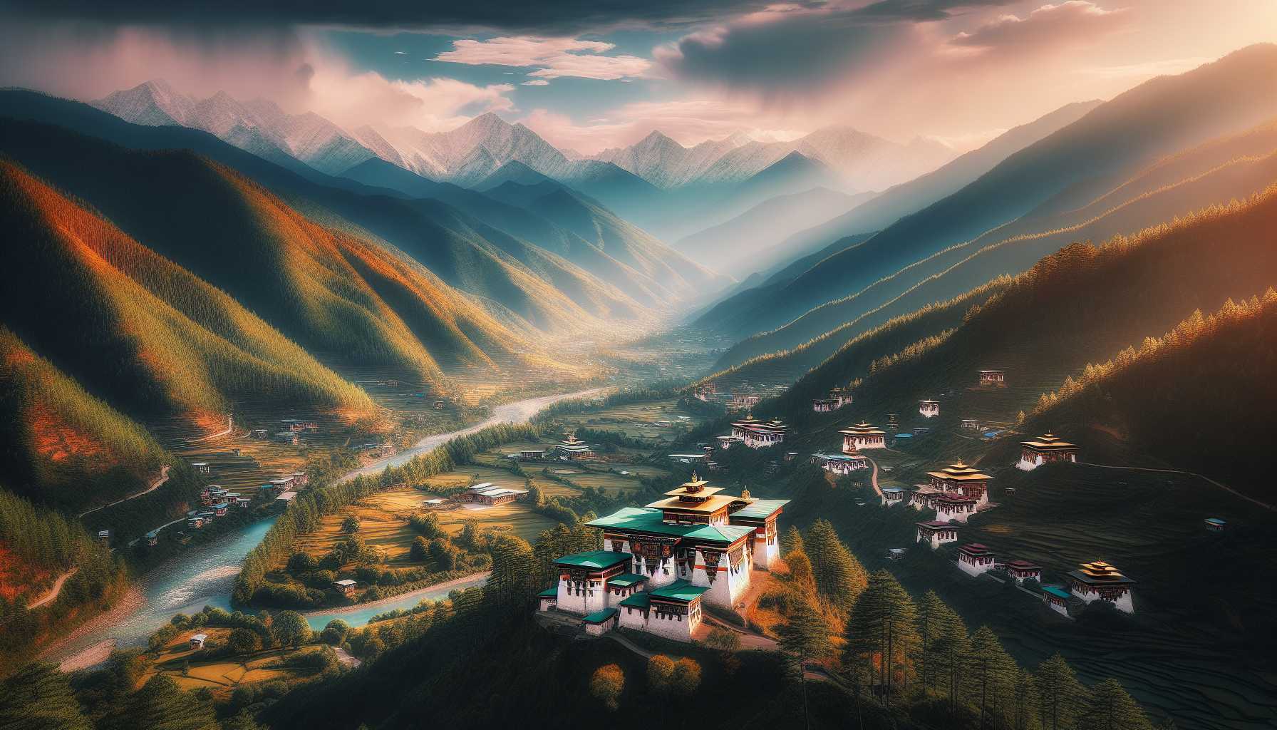 bhutan captions for instagram - featured image