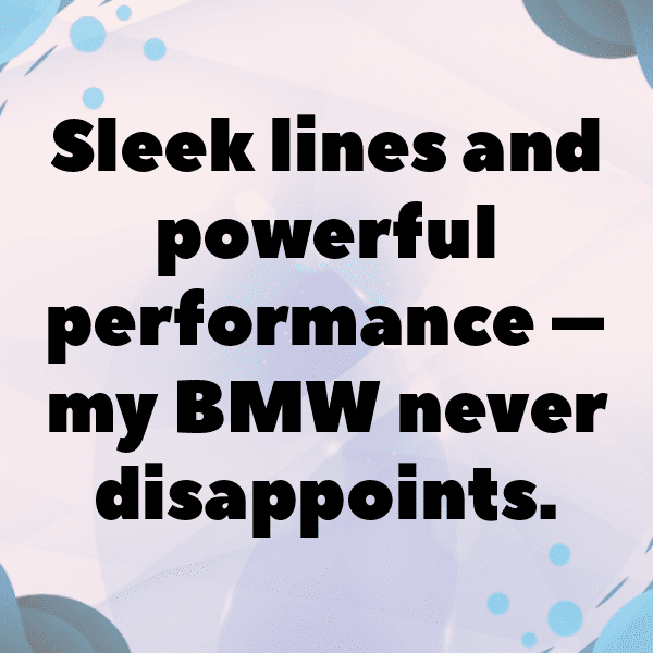 BMW 5 Series Captions Image for Instagram-B1BC55