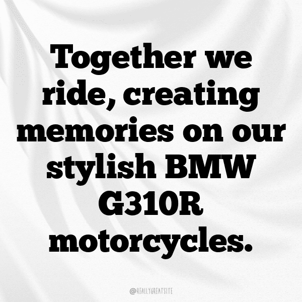 BMW G310R Captions Photo for Instagram-c8RRy8