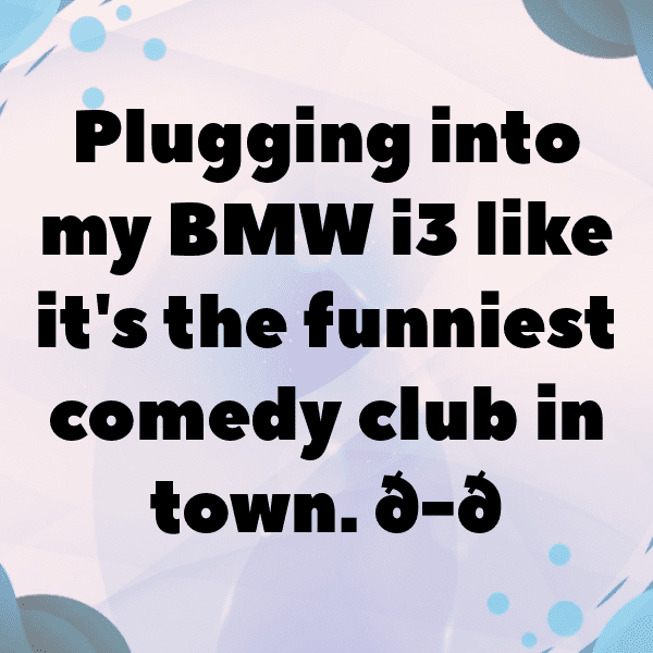 BMW i3 Captions Photo for Instagram-zYG6iL