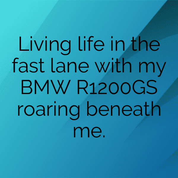 BMW R1200GS Captions Image for Instagram-h4pRUK
