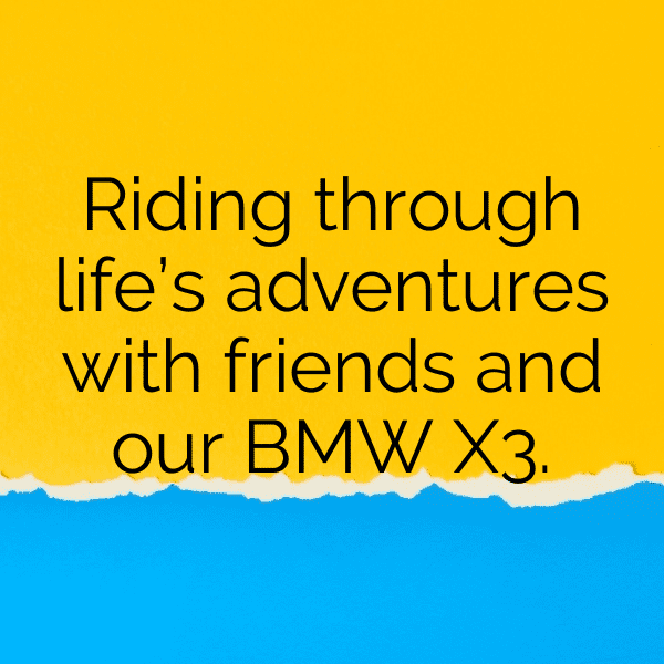 BMW X3 Captions Image for Instagram-blj5Nr