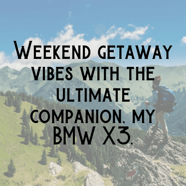 BMW X3 Captions Photo for Instagram-ylOrpO