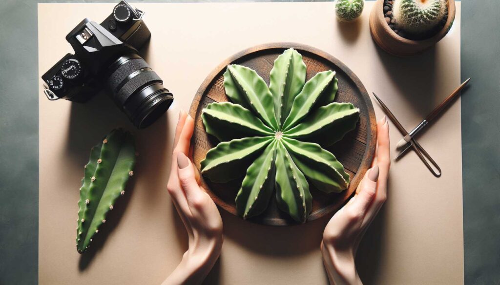 cactus leaf captions for instagram - featured image