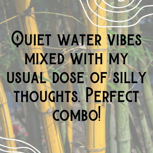 Calm Waters Captions Photo for Instagram-igowIW