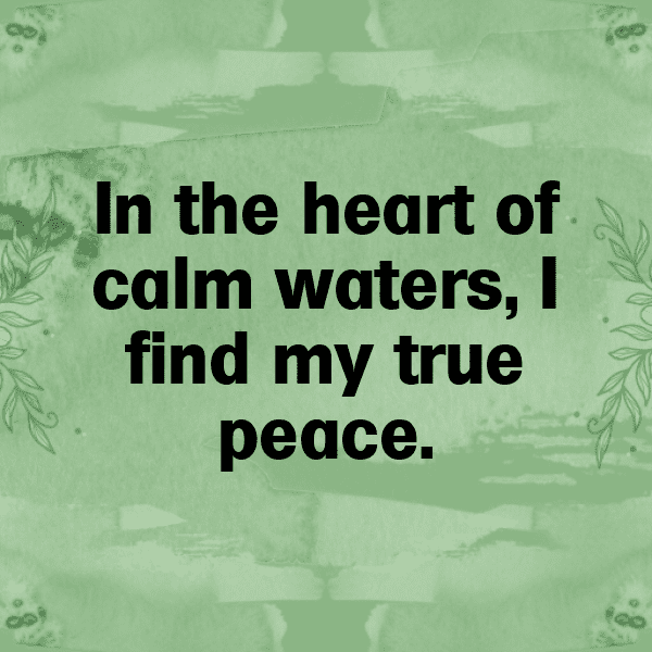 Calm Waters Captions Photo for Instagram-kfpQJs