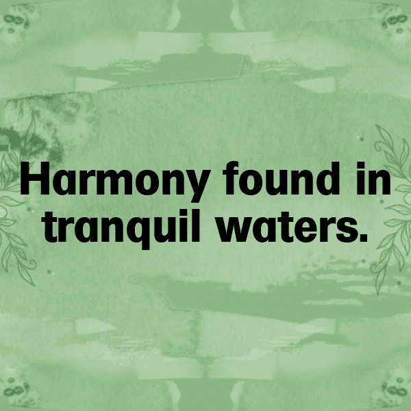 Calm Waters Captions Photo for Instagram-XlY9PL