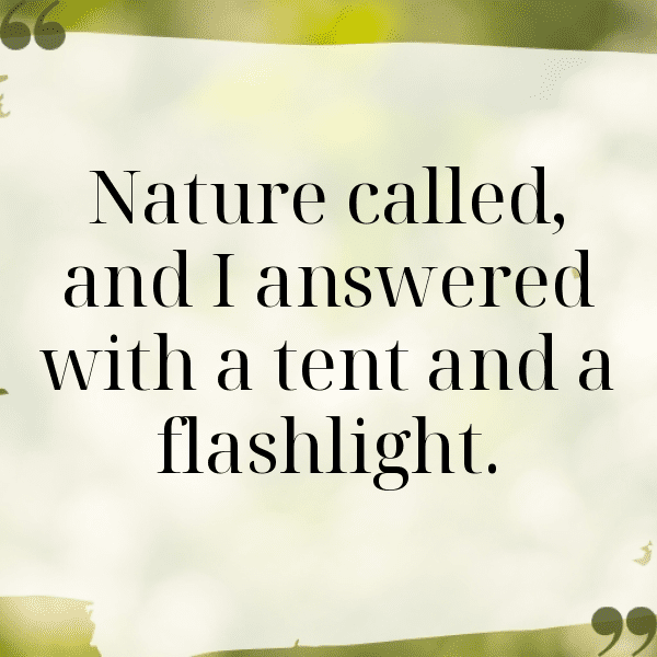 Camping Trip Captions Photo for Instagram-amd0Q5